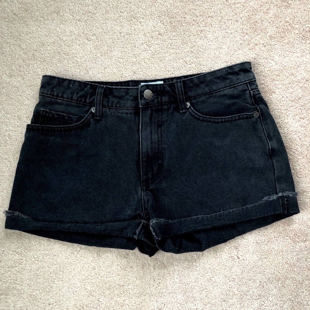 🟣RVCA Black Jean Shorts - Size 27🟣